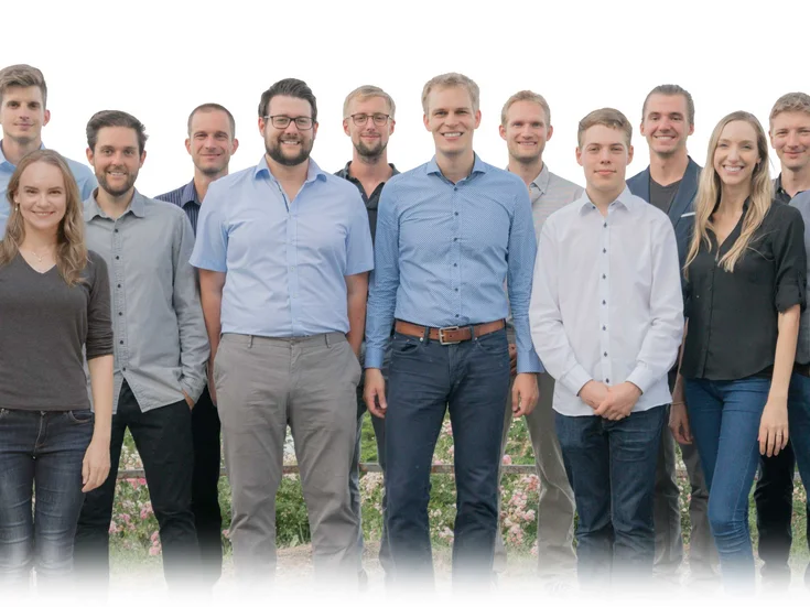 Das Bild zeigt das Team des Lehrstuhl für die Analyse wissenschaftlicher Informationsressourcen (Gipplab)